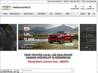 cannonchevrolet.com