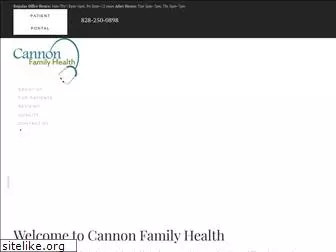 cannonfamilyhealth.com