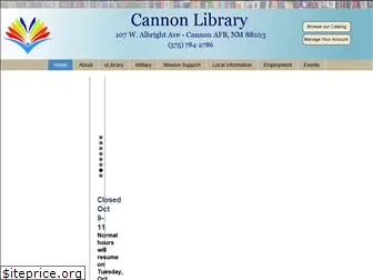 cannonlibrary.org