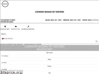 cannonnissanofoxford.com