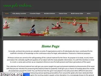 canoepoloarchives.org