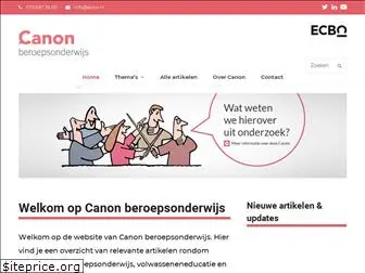 canonberoepsonderwijs.nl