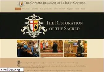 canons-regular.org