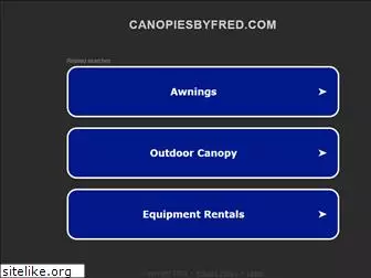 canopiesbyfred.com