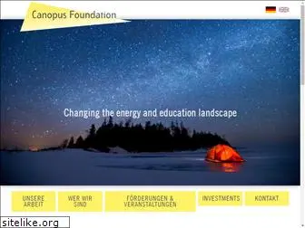 canopusfund.org