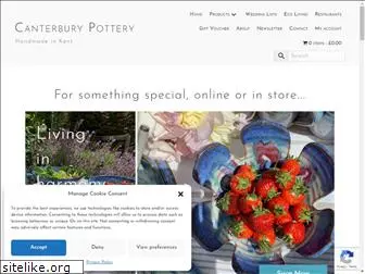 canterburypottery.com