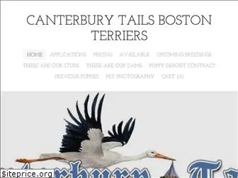 canterburytailsbostonterriers.com