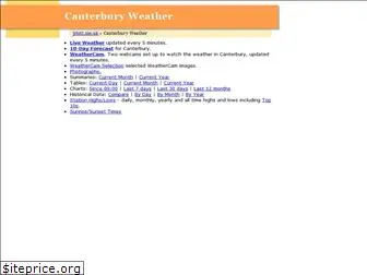 canterburyweather.co.uk