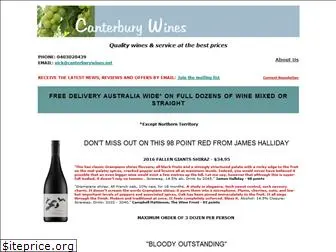 canterburywines.net