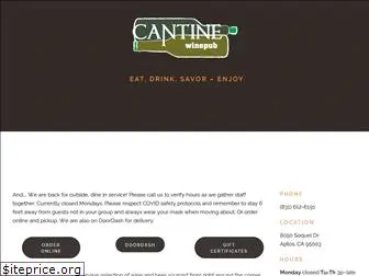 cantinewinepub.com