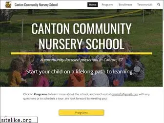 cantoncommunitynurseryschool.org