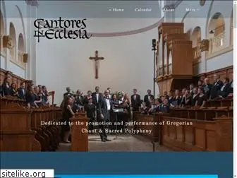 cantoresinecclesia.org