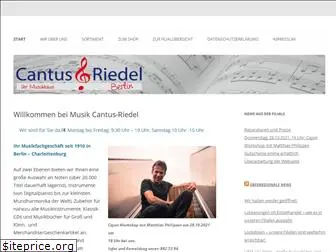 cantus-riedel.de