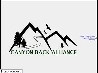 canyonback.org
