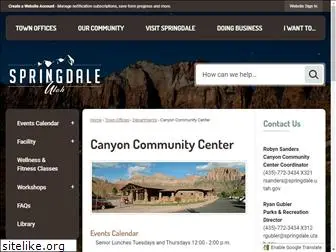 canyoncommunitycenter.com