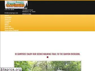 canyoncountrycampground.com