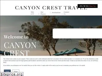 canyoncresttravel.com