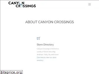 canyoncrossings.com