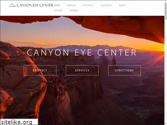 canyoneyecenterutah.com