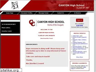 canyonhigh1991.com