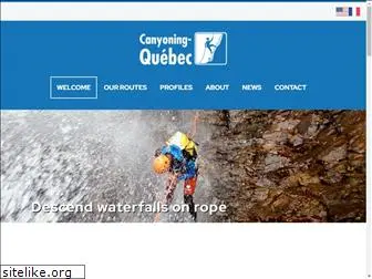 canyoning-quebec.com