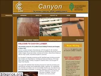 canyonlumbercompany.com