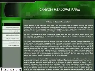 canyonmeadowsfarm.com