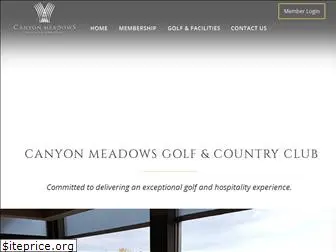 canyonmeadowsgolf.com