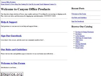 canyonofficeproducts.com