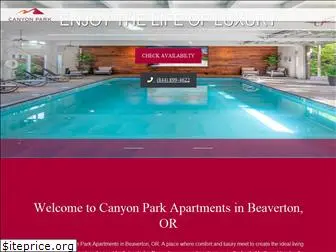 canyonparkapts.com