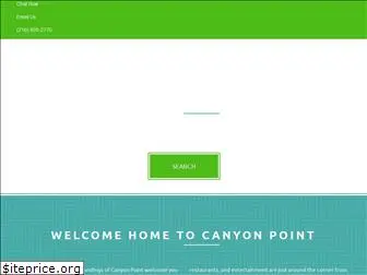 canyonpointapts.com