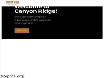 canyonridge.org