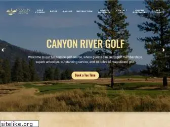 canyonrivergolfclub.com