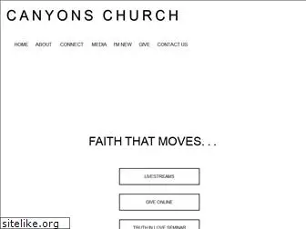 canyonschurch.com