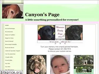 canyonspage.com