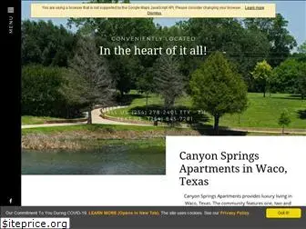 canyonspringswaco.com