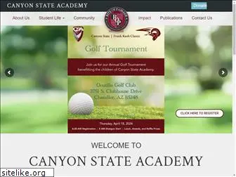 canyonstateacademy.com