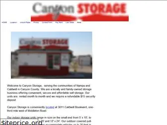canyonstorage.com