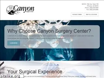 canyonsurgerycenter.com