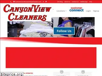 canyonviewcleaners.com