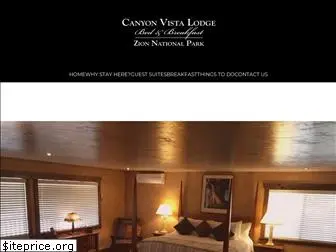 canyonvistalodge.com