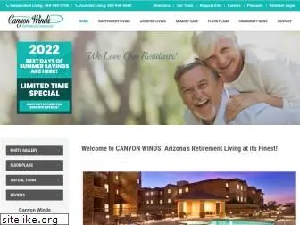 canyonwindsretirement.com