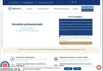 capcours-formationprofessionnelle.com