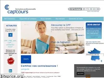 capcours-formationprofessionnelle.fr