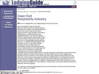 cape.cod.lodgingguide.com