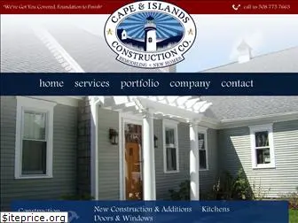 capeandislandsconstruction.com