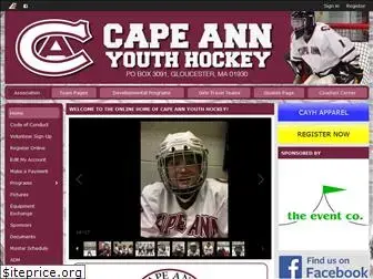 capeannyouthhockey.com