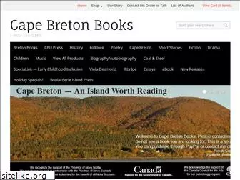 capebretonbooks.com