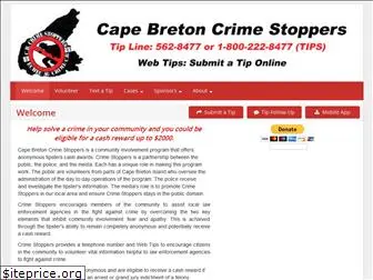 capebretoncrimestoppers.ca