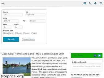 capecoralhomesandland.com